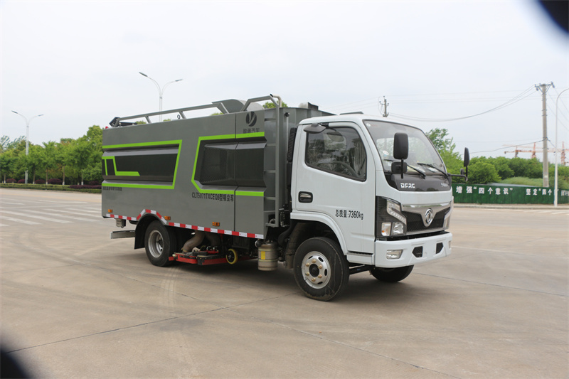 國(guó)六吸塵車-東風(fēng)道路吸塵車-東風(fēng)5立方吸塵車