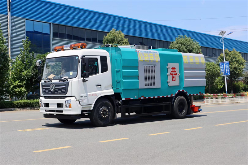 國(guó)六吸塵車-東風(fēng)天錦道路吸塵車-程力清掃車生產(chǎn)廠家